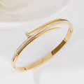 Nail Themed 2.5 Round Bracelet