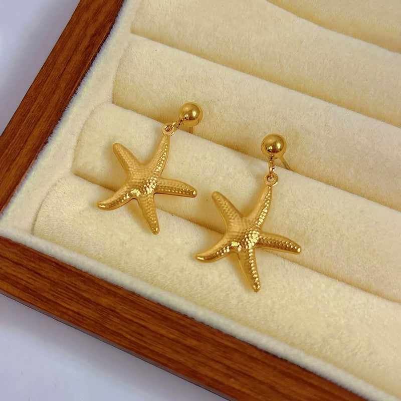 Celeste Starfish Drop Earrings ⭐🌊