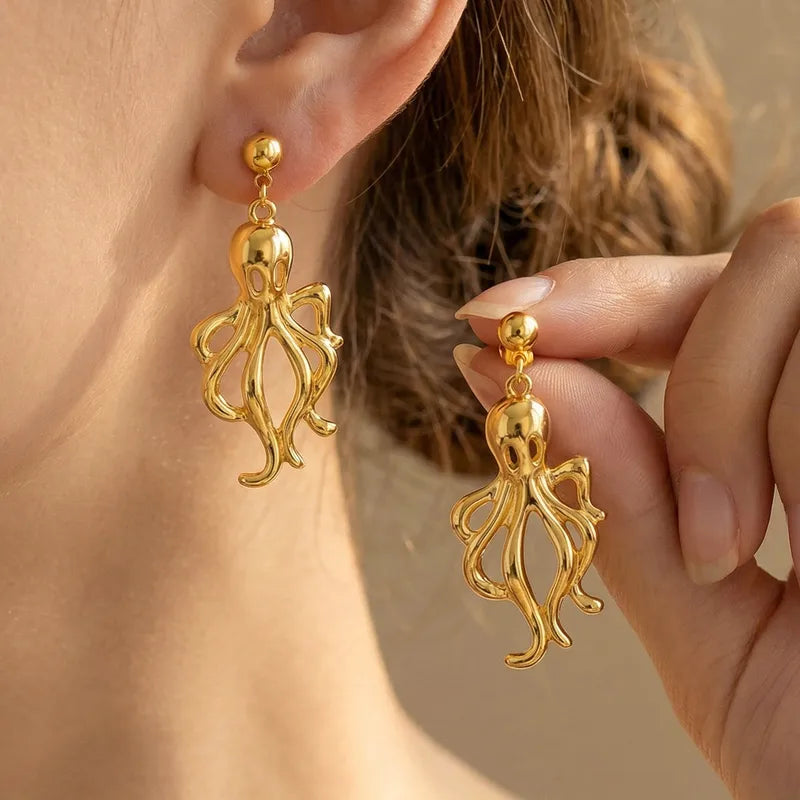 Octopus Earrings 🐙