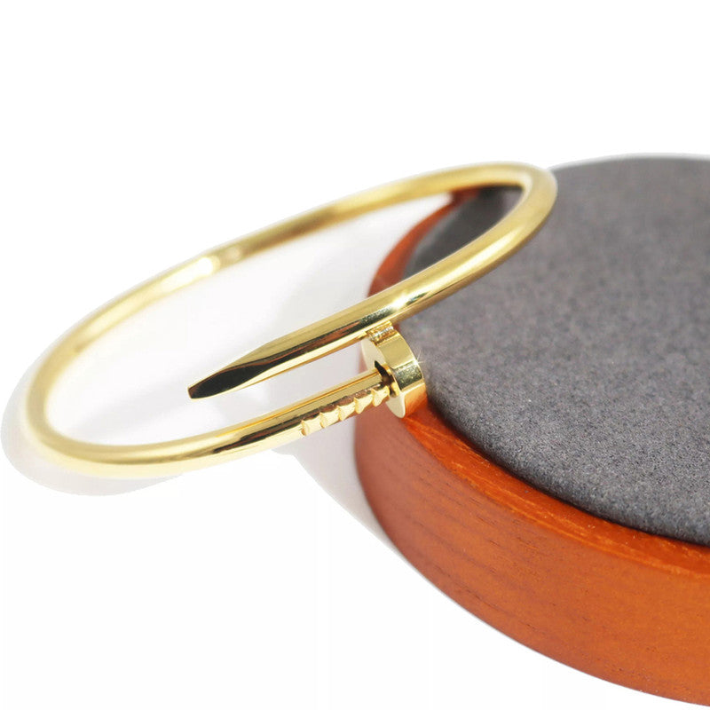 Nail Bangle Bracelet