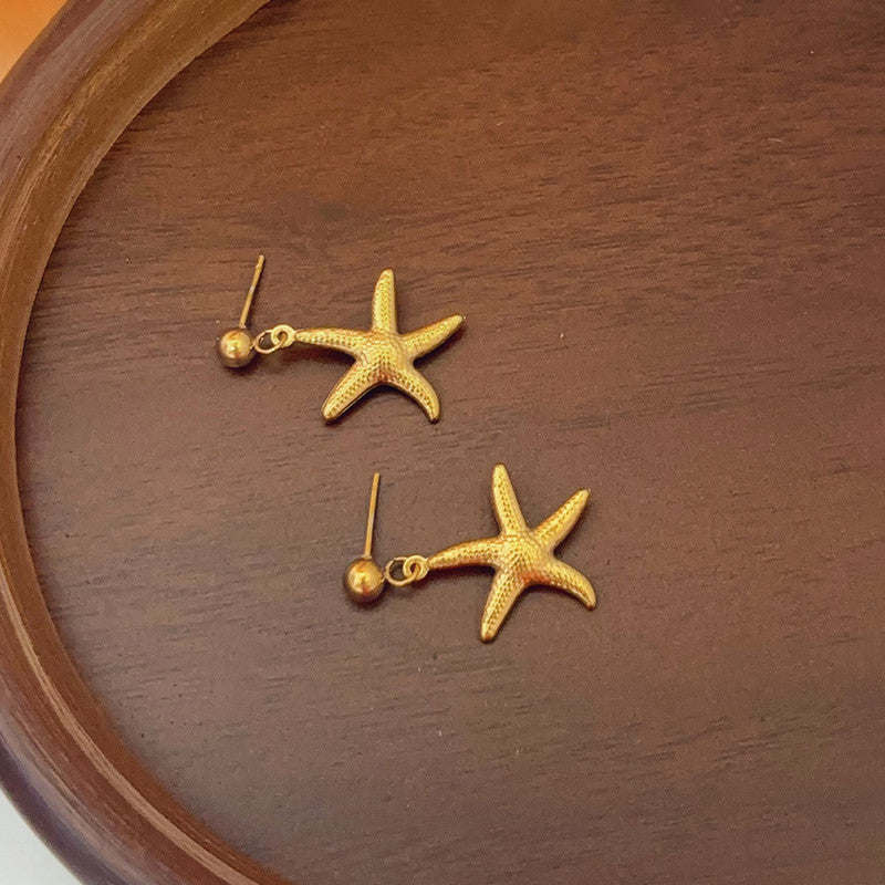 Celeste Starfish Drop Earrings ⭐🌊