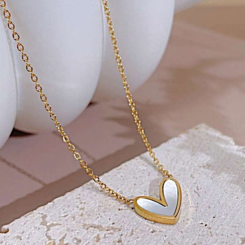 Reversible Heart Necklace