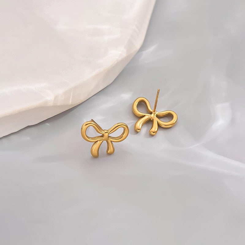 Coquette Bow Stud Earrings 🎀