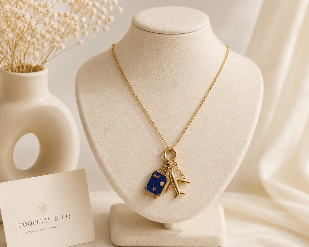 ✈️ Wanderlust Charm Necklace