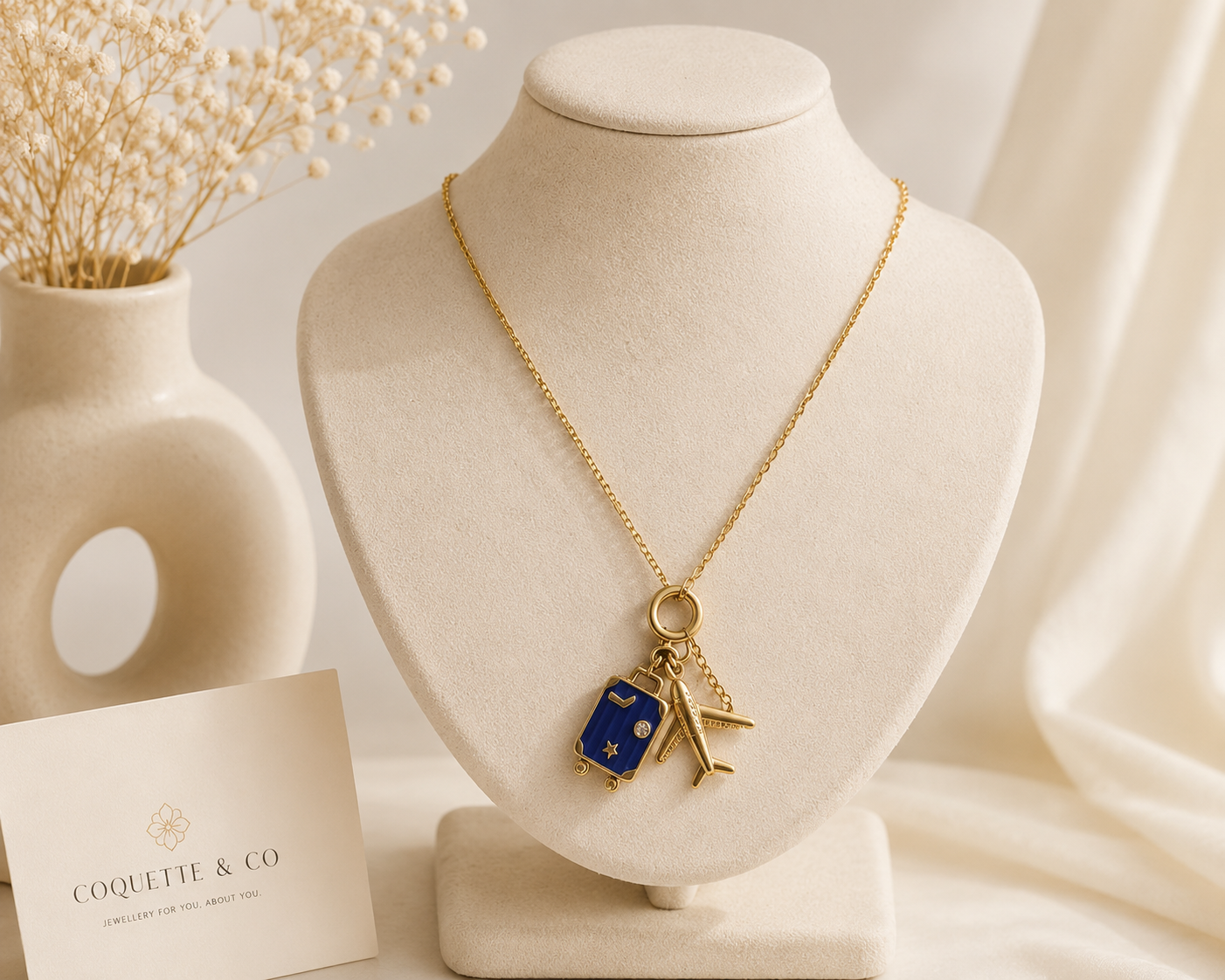 ✈️ Wanderlust Charm Necklace
