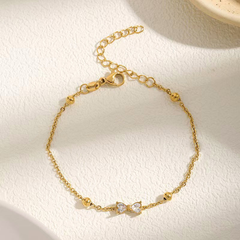 Bow Stone Bracelet 🎀