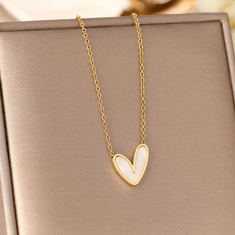 Reversible Heart Necklace