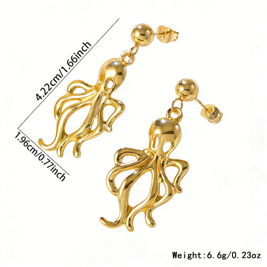 Octopus Earrings 🐙