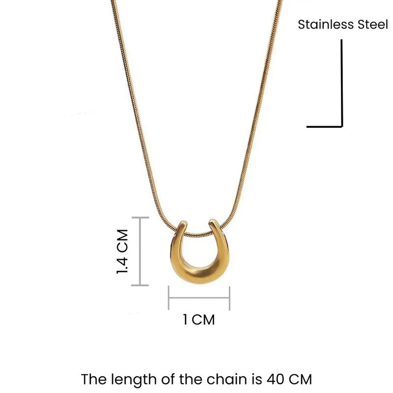 Lucky Horseshoe Necklace