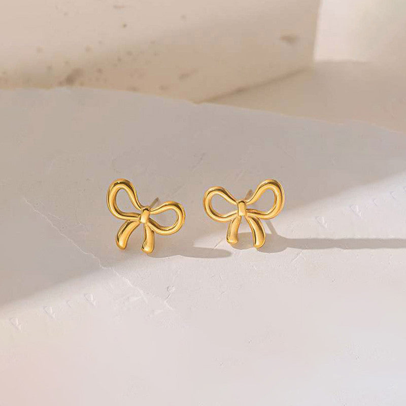 Coquette Bow Stud Earrings 🎀