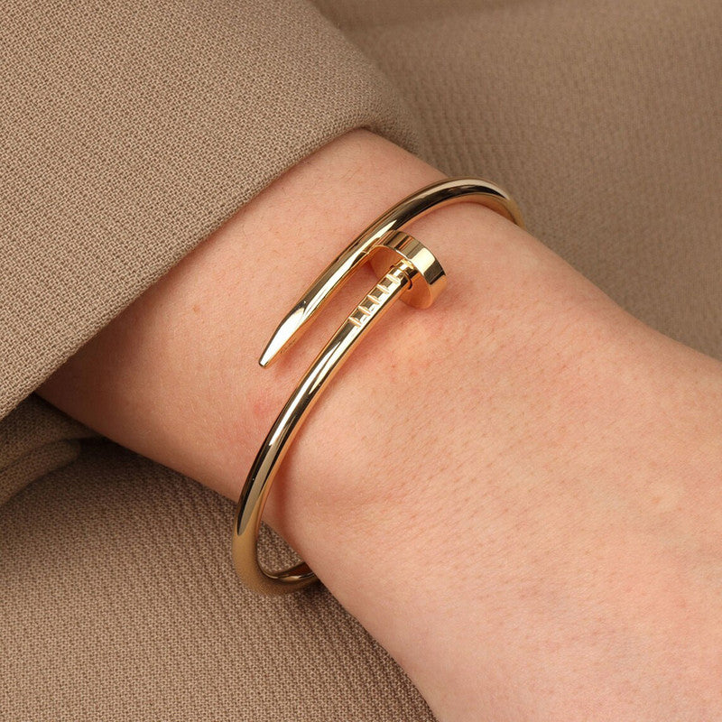 Nail Bangle Bracelet