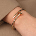 Nail Bangle Bracelet