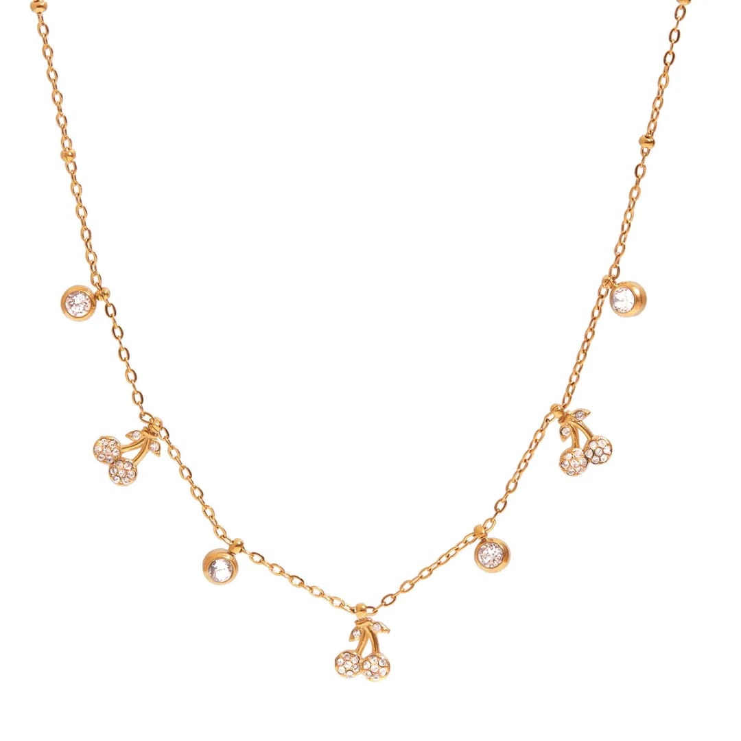 🍒 Cherry Éclat Necklace