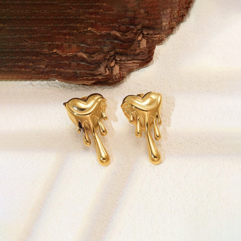 Drip Heart Earrings ❤️