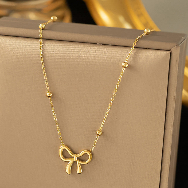 Coquette Bow Necklace 🎀